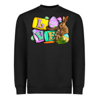 Black Love Easter Day Heavyweight Sweatshirt - CowGirlArtShop