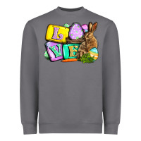 Storm Love Easter Day Heavyweight Sweatshirt - CowGirlArtShop