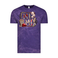 Cloud Purple mimi baseball Vintage Tee - RacoonDesign