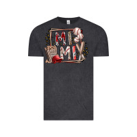 Vintage Black mimi baseball Vintage Tee - RacoonDesign