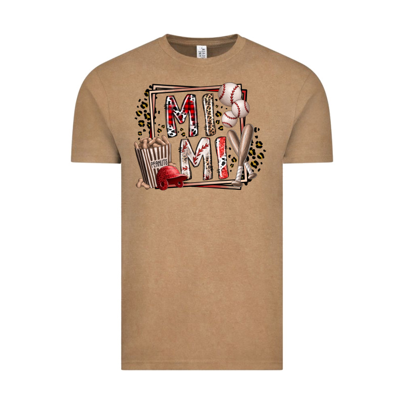 Mimi Baseball Vintage Tee by RacoonDesign | Teevron