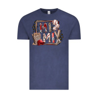 Vintage Denim mimi baseball Vintage Tee - RacoonDesign