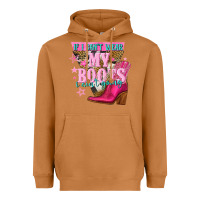 Meerkat if i cant wear my boots i aint going Heavyweight Hoodie - NancyCooperArtShop
