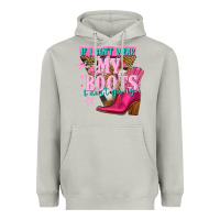 Moon Dust if i cant wear my boots i aint going Heavyweight Hoodie - NancyCooperArtShop