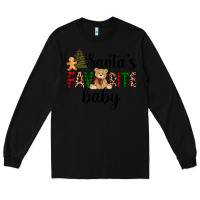 Black santa's favorite baby Long Sleeve Tee - AdoDesignShop