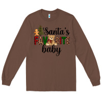 Chestnut santa's favorite baby Long Sleeve Tee - AdoDesignShop