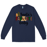 Navy santa's favorite baby Long Sleeve Tee - AdoDesignShop