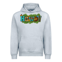 Heather Grey Western Howdy Urban Hoodie - texasbilliewilder