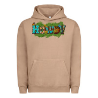 Pigment Burro Western Howdy Urban Hoodie - texasbilliewilder
