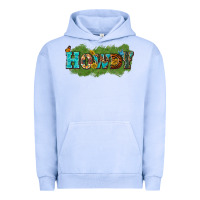 Pigment Grape Ice Western Howdy Urban Hoodie - texasbilliewilder