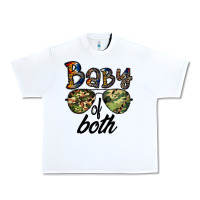 White baby of both Urban Heavy Tee - CowhideDigitalArt