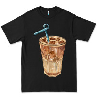 Black iced latte Premium Tee - BarkalooDesign