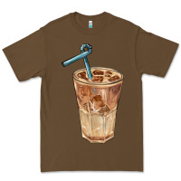 Cacao iced latte Premium Tee - BarkalooDesign