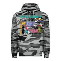 Slate Camo you are allowed to Premium Hoodie - Artiststas
