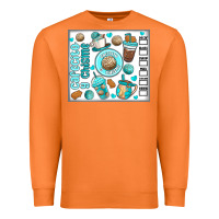 Carrot cafecito y chisme Premium Sweatshirt - MaliasSmallBusiness