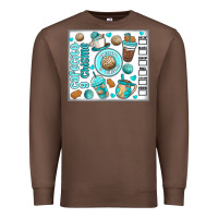 Chestnut cafecito y chisme Premium Sweatshirt - MaliasSmallBusiness