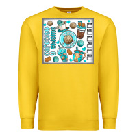 Lemon cafecito y chisme Premium Sweatshirt - MaliasSmallBusiness