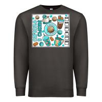 Smoke cafecito y chisme Premium Sweatshirt - MaliasSmallBusiness