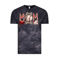Cloud Black mom baseball Vintage Tee - RacoonDesign