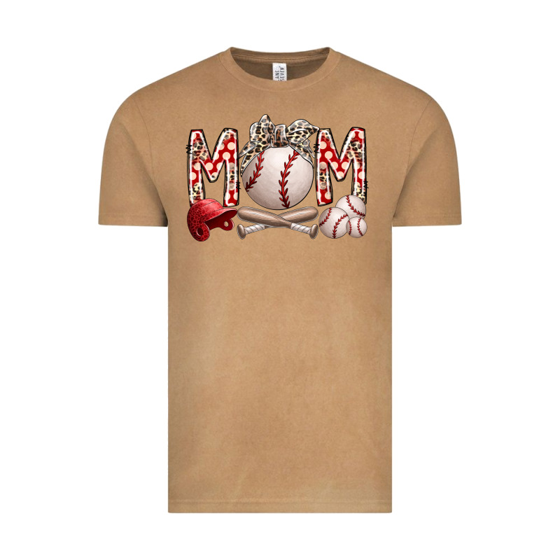 Mom Baseball Vintage Tee by RacoonDesign | Teevron