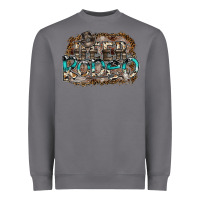 Storm deer rodeo Heavyweight Sweatshirt - SublimationCraftShop