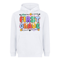 White first grade Heavyweight Hoodie - MaliasSmallBusiness