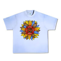 Grape Ice firefighter sunflower Urban Heavy Tee - HRA Design Shop