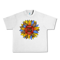 Lunar Rock firefighter sunflower Urban Heavy Tee - HRA Design Shop