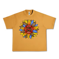 Peanut Butter firefighter sunflower Urban Heavy Tee - HRA Design Shop