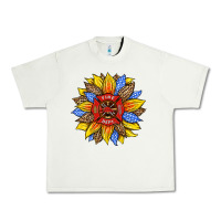 Pistachio firefighter sunflower Urban Heavy Tee - HRA Design Shop