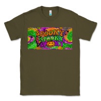 Army Green spooky license plate Classic Tee - BundleAndBundleShop