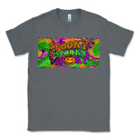 Charcoal Heather spooky license plate Classic Tee - BundleAndBundleShop