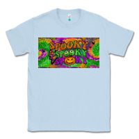 Dusty Blue spooky license plate Classic Tee - BundleAndBundleShop