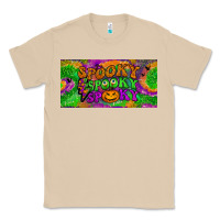 Mushroom spooky license plate Classic Tee - BundleAndBundleShop