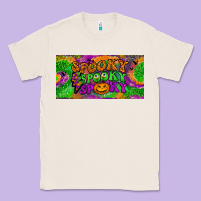 Spooky License Plate Classic Tee Designed By Bundleandbundleshop