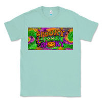 Seafoam spooky license plate Classic Tee - BundleAndBundleShop