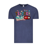 Vintage Denim teacher mode off Vintage Tee - AdoDesignShop