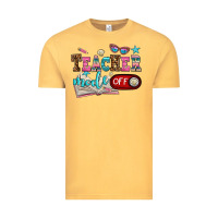 Vintage Mustard teacher mode off Vintage Tee - AdoDesignShop