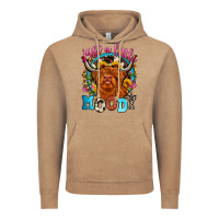 Vintage Coffee just a little moody Vintage Hoodie - Zillion Design Studio