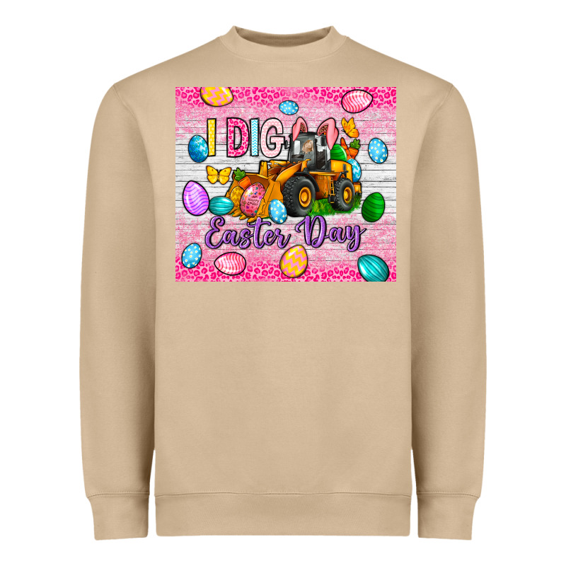 I Dig Easter Day 20oz Tumbler Heavyweight Sweatshirt by Neo Western | Teevron