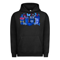 Pigment Black Colon Cancer coffee cups blue ribbon Urban Hoodie - NancyCooperArtShop