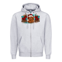 Christmas Mom Highland Cow Zipper Hoodie | Teevron
