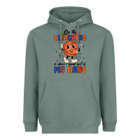 On The Bleachers Is Where I Spend Most Of My Days Heavyweight Hoodie | Teevron