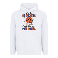 White on the bleachers is where i spend most of my days Heavyweight Hoodie - MaliasSmallBusiness