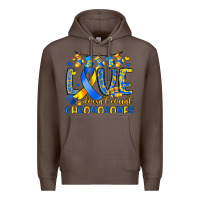 Coffee love doesn t count chromosomes Premium Hoodie - Artiststas