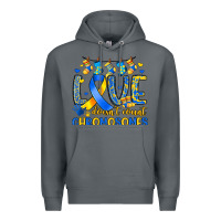 Rock love doesn t count chromosomes Premium Hoodie - Artiststas