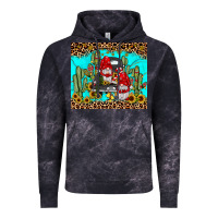 Cloud Black truck gnome cactus Vintage Hoodie - JahusDesignShop