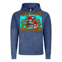 Vintage Denim truck gnome cactus Vintage Hoodie - JahusDesignShop