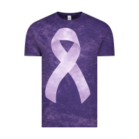 Cloud Purple testicular cancer ribbon fa element Vintage Tee - FaDigitalArtStudio