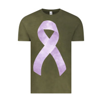 Vintage Olive testicular cancer ribbon fa element Vintage Tee - FaDigitalArtStudio